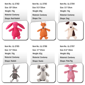 Giocattoli per cani di peluche per animali domestici per cuccioli di peluche giocattoli da masticare con cigolio per cani di piccola taglia - Product Image 4