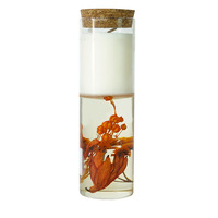 Aromatherapie-Kerzen schaffen eine gehobene Atmosphäre, geeignet für Hochzeiten, Geburtstagsgeschenke, Geschenkboxen, Trockenblumen.