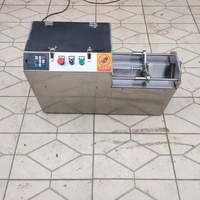 Commerciële automatische groentesnijmachine, multifunctionele ui-, gember- en knoflooksnijder