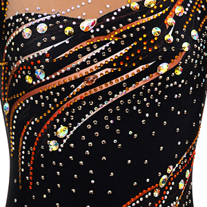 YIZHIJIAN Abbigliamento Jazz Personalizzato per Esibizioni Professionali, Uniforme per Ginnastica Artistica, Competizioni di Fitness, Abiti da Ballo - Product Image 6