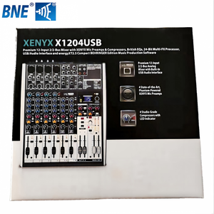 ขายตรงจากโรงงาน มิกเซอร์ <span class=keywords><strong>XENYX</strong></span> X1204USB 8 แชนแนล คอนโซลมิกซ์เสียงระดับมืออาชีพ พร้อมเอฟเฟกต์ในตัว EQ 3 แบนด์ คอนโทรลเลอร์ดีเจแบบ <span class=keywords><strong>USB</strong></span> - Product Image 4
