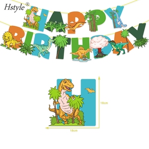 Niño niña regalos <span class=keywords><strong>de</strong></span> <span class=keywords><strong>cumpleaños</strong></span> dinosaurio Banner <span class=keywords><strong>Jurassic</strong></span> <span class=keywords><strong>World</strong></span> fiesta <span class=keywords><strong>de</strong></span> <span class=keywords><strong>cumpleaños</strong></span> temática <span class=keywords><strong>para</strong></span> niños Baby Shower Dino fiesta decoraciones SET110 - Product Image 2