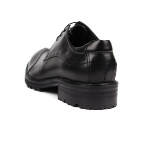 Authentic Leather Pointed Waterproof Oxford Shoes Slip-On Adjustable Strap Stable ARCH <b>SUPPORT</b> Breathable Casual Dress Shoes - Product Image 3