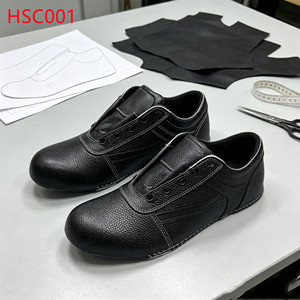 Scarpe Antinfortunistiche LXG Preassemblate con Tomaia a Struttura Stabile, in Pelle Pieno Fiore Goffrata, Stivali da Lavoro con Tomaia Modellata HSC001 - Product Image 1