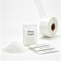 Machine d'emballage VFFS multi-voies pour bâtonnets de sucre, ensacheuse verticale pour sucre blanc, fructose et granulés de sucre candi