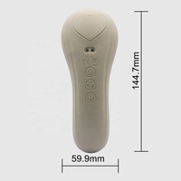 Masseur 3-en-1 NZMAN pour le cou et la poitrine post-partum, soulagement des douleurs maxillaires, avec fonctions de roulement, vibration, chauffage et lactation, étanche
