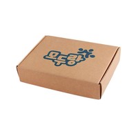 Caja Plana de Cartón Marrón Suave para Cosméticos, Perfume, con Espuma, Cajas de Embalaje de Lujo con Logotipo Personalizado