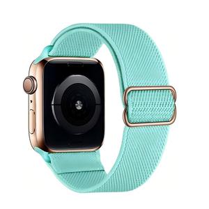 Correa de Reloj de Nailon Elástico para 44 mm, 40 mm, 38 mm, 42 mm, Correa Elástica para Reloj Serie 8, 7, 6, <span class=keywords><strong>SE</strong></span> - Product Image 3