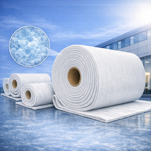 15 <span class=keywords><strong>mm</strong></span> 300 ° Couverture isolante en aérogel <span class=keywords><strong>de</strong></span> silice ignifuge C A1 pour conduits CVC et conduits d'évacuation des fumées |   CE ISO UL FM OEM Personnalisé - Product Image 3