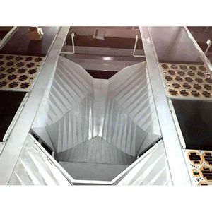 Luhui 2025 yüksek yük 65KG kargo sıralama konveyör üretim hattı gıda endüstrisi için FRP taşıyıcı kayış iki bir oluk - Product Image 4