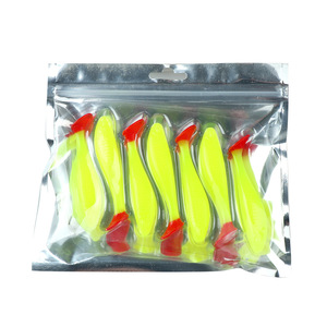 Bộ Mồi Sống Bằng Thép Không Gỉ Mồi Mềm 7Cm 8Cm 10Cm T-Đuôi Mềm Sâu Độ Đàn Hồi Cao Faked Mồi Xuất Khẩu Hàng Sẵn Sàng - Product Image 3