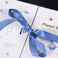 Nouvelle boîte cadeau personnalisée pour perruque rouge à lèvres avec ouverture au milieu à gauche et à droite