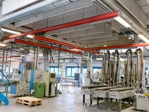 500 kg 1000 kg 2000 kg dầm treo cầu trục nhỏ cần cẩu linh hoạt mô hình cần cẩu trên không - Product Image 5