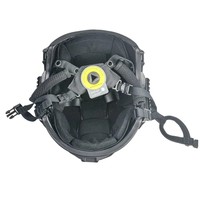 Casque tactique FAST robuste avec mentonnière réglable pour la protection de l'entraînement en plein air