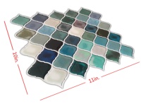 Papier peint autocollant effet carrelage mural pour cuisine, vinyle moderne pour sol de cuisine, 3D, fabriqué en Europe, 5 ans de garantie, brillant