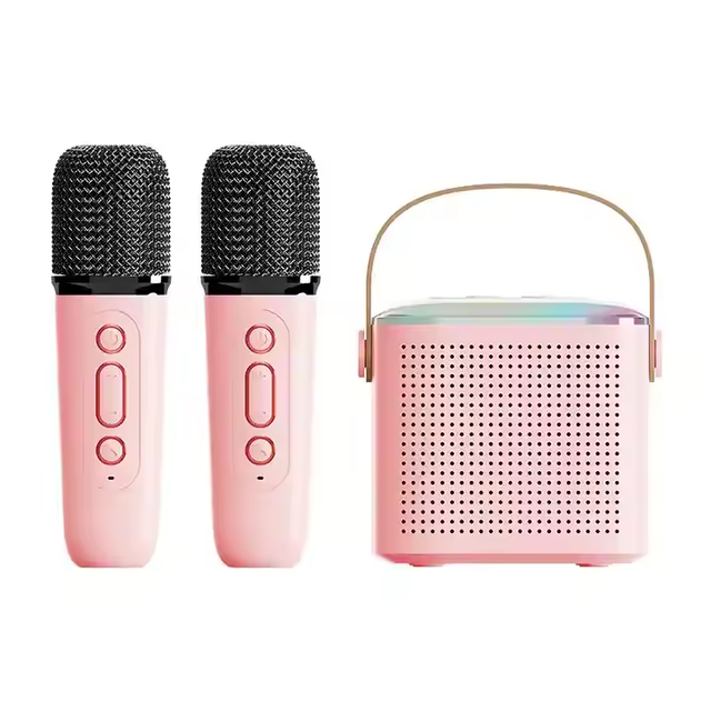 Trending Product Wireless Small SpeakerSpeaker and Mini Karaoke Party Speaker With LED RGB Light