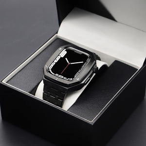 Sửa Đổi <span class=keywords><strong>Kit</strong></span> Voor Cho Apple Xem Ban Nhạc 8 7 6 SE 5 Apple Xem Trường Hợp 45Mm 44Mm AP <span class=keywords><strong>Mod</strong></span> <span class=keywords><strong>Kit</strong></span> Cho Đồng Hồ Trường Hợp Thép Không Gỉ - Product Image 6