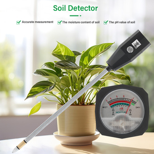 300mm dài thăm dò độ ẩm đất & PH mét không cần pin đất thử nghiệm - Product Image 5