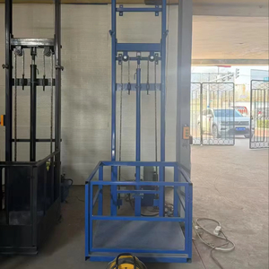 Гидравлический подъемник для грузов BAITE HT05 с высотой подъема 5 м для использования в помещении на складе, с защитным ограждением - Product Image 1