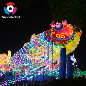 Énorme Belle Étanche Lanterne De Nouvel An Chinois - Product Image 2