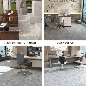 Alfombra de Jacquard de Nailon PP para Hoteles de Lujo, Alfombra de Piso Cuadrada Moderna Ignífuga de PE para Uso Comercial en Oficinas o en el Hogar - Product Image 3