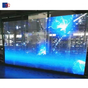 Écran LED transparent P3.91 couleur pleine, haute qualité, taux de rafraîchissement élevé, pour centre commercial, magasin de détail - Product Image 3