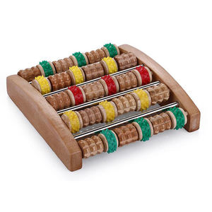 Meilleur vendeur, rouleau en bois pour le soulagement du <span class=keywords><strong>stress</strong></span>, spa, soins de santé, thérapie <span class=keywords><strong>anti</strong></span>-cellulite, relaxation des pieds, massage artisanal en bambou - Product Image 2