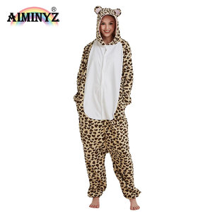 Inter quality inter oloooooooodie-calidad Sleepwear leijama omen Nimal artoon or dult nesie neseopard Bear - Product Image 2