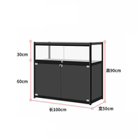 Armoire en verre personnalisée à forte capacité avec lumière LED pour épicerie Extra Vision Vitrine de meubles pour magasin de détail