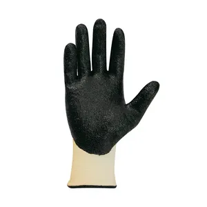 Guanto Juba 5180 0 6 XS Kev, Nero/Giallo - Product Image 2