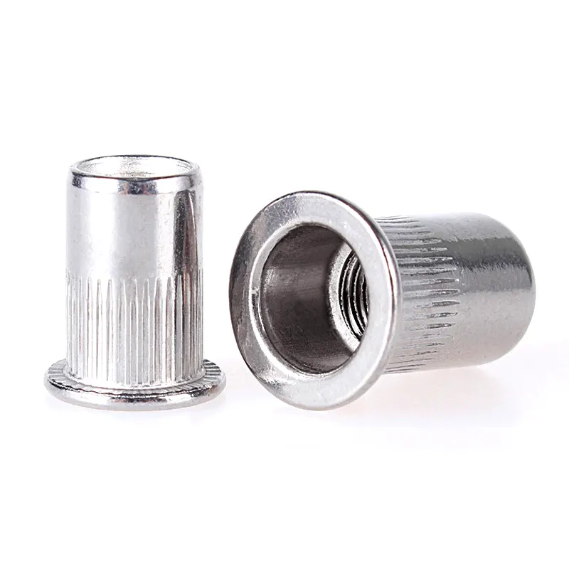 Flat Head 304 Stainless Steel M3 Aluminium Rivet Stainless Steel Nut