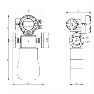 Medidor de Flujo Coriolis Ecotec para Medición de Flujo Másico - Product Image 6