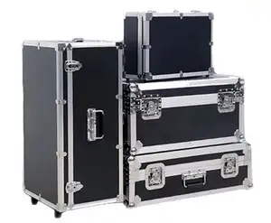 Free Sample Custom Locking Aluminum Tool Carry Hardware Flight Foam Cases with Drawer for Equipment