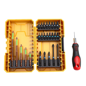 Kit de puntas de destornillador de varios tamaños, puntas Phillips, Torx y Hex con caja de herramientas de plástico rígido, juego multiusos listo para reventa ODM/OEM - Product Image 2