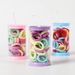 Diadema de Tela Elástica de Alta Elasticidad para Niñas, Estilo Dulce, Accesorios para el Cabello con Anillo de Toalla para Niños - Product Image 5