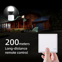 RF 433Mhz télécommande sans fil douille de lampe E26 E27 ampoule Base support lumière interrupteur Kit avec télécommande interrupteur