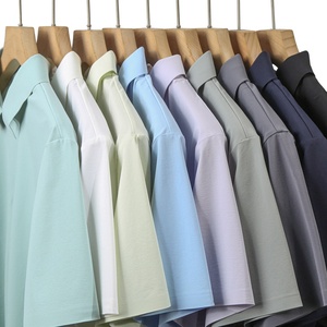 เสื้อโปโลกอล์ฟผู้ชายแบบสปอร์ต คอซิป 1/4  ผ้าโพลีเอสเตอร์ 100% ซับเหงื่อ นุ่มสบาย ปักลายอย่างดี ขายส่งตามสั่ง ขายดี - Product Image 3