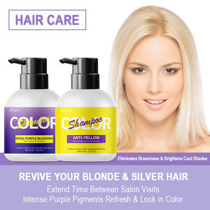 <span class=keywords><strong>Violet</strong></span> Anti-jaune après teinture Fix Color Remove No Yellow Orange Shampooing pour salon de coiffure professionnel Shampooing de couleur de <span class=keywords><strong>cheveux</strong></span> - Product Image 2