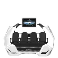 Usine directement vendre des fonctionnalités de haute technologie espace intérieur immersif expérience d'aventure de réalité virtuelle 4 joueurs DPVR E3S 4K VR