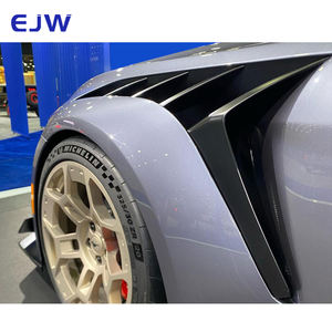 Pour <span class=keywords><strong>Ford</strong></span> <span class=keywords><strong>Mustang</strong></span> fibre de carbone pare-chocs avant garde-boue panneau GTD version carrosserie étroite garde-boue latéral spécial en fibre de carbone 2024 - Product Image 6