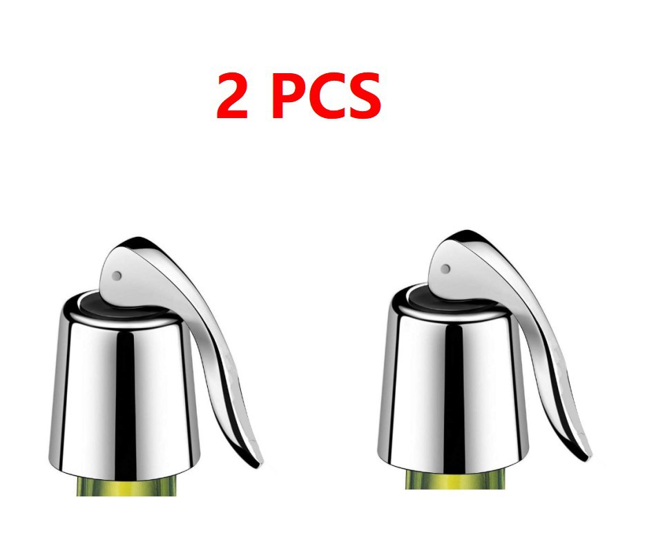 2pcs En Plastique Argent + Boîte