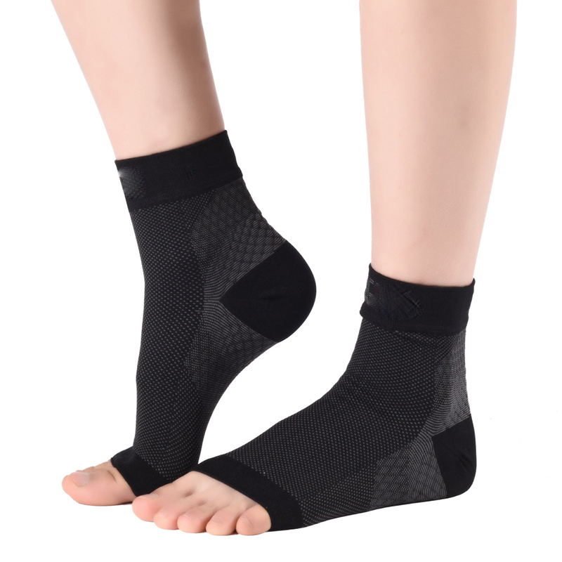 1 paire de chaussettes de Compression du sang, meilleure Circulation du sang, de la cheville, chaussettes de pieds de fasciite plantaire avec Support de la voûte plantaire