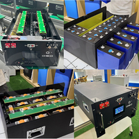 QSO Stock UE Boîtier de batterie Lifepo4 48V 51.2V 340Ah 300Ah 314Ah 280Ah 16S 200A BMS/JK/V19/Caja 15kW 16kW XR07 pour kit DIY