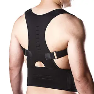 Corretor de postura, cinta de suporte para as costas e ombro, cinto de apoio para a cintura, cinta inferior nas costas