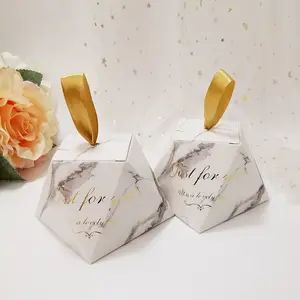 Marble design Wedding Souvenir Box Candy Box Wedding Favors