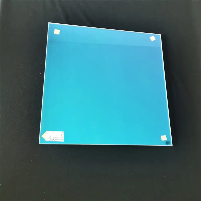 Высокое качество градиентное цветное художественное переливающееся дихроичное покрытие стекло на заказ красочное покрытие стекло
