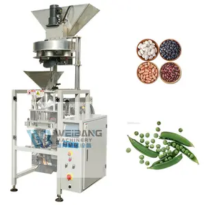 WB-420L 500g 1kg Máquina automática de embalagem de grãos de grãos de amendoim com copo de medição volumétrica