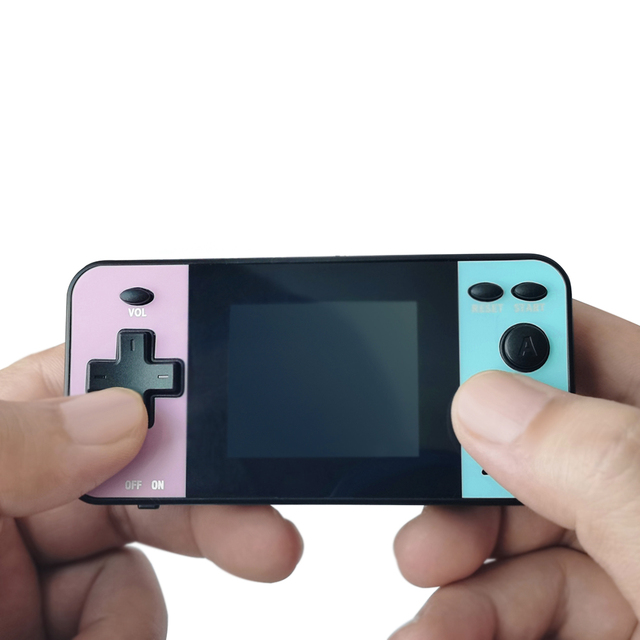 1.8" 8-Bit TFT Screen Mini Pocket Handheld Video Game Console with Android OS Built-in Speaker 8 Games Retro Gaming