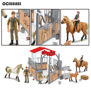 Mô Phỏng Thú Vị Giả Vờ Chơi Động Vật Trẻ Em Ngựa Nhỏ Đồ Chơi Ổn Định - Product Image 4