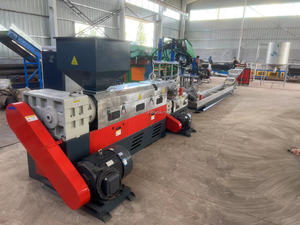 PP PE HDPE LDPE LLDPE nước làm mát Hai giai đoạn nhựa tái chế pelletizer <span class=keywords><strong>pelletizing</strong></span> hạt làm granulator máy - Product Image 3